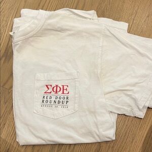 Comfort Colors UGA sigma phi epsilon White T-Shirt